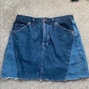 Urban outfitters denim skirt